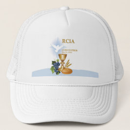 Boné Personalize, RCIA Parabéns Sacramento Católico