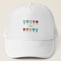 Personalized- Custom Name Cute Dental Cap