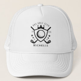 Boné Personalized Golf Club Name Classic Trucker Hat