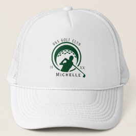 Boné Personalized Golf Club Name Classic Trucker Hat
