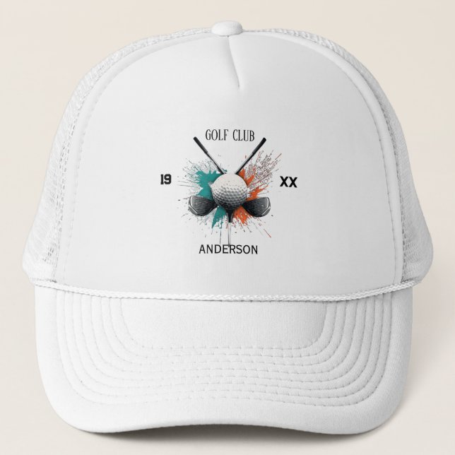 Boné Personalized Golf Club Name Custom  Hat  2026 (Frente)
