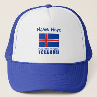 Boné Personalized Iceland Snow‑Capped Letters 