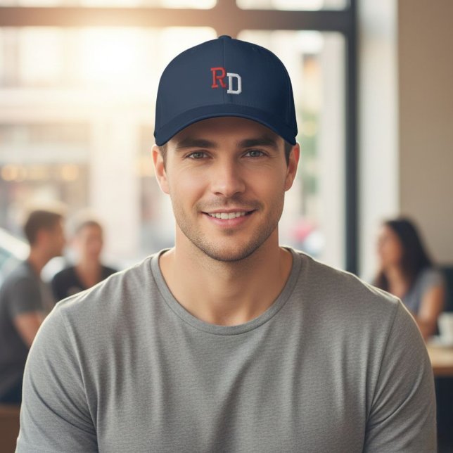 Boné Personalized Initial Baseball Cap -  Embroidered  (Criador carregado)