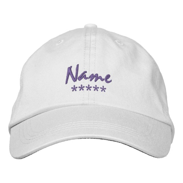 Boné Personalized Name (Frente)