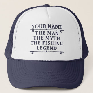 Boné Personalized The Man The Myth The Fishing Legend T