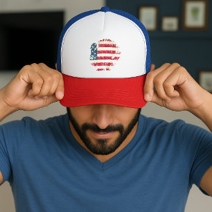 Boné Peru do Dia de Ação de Graças Com Bandeira America