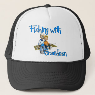 Boné Pesca com camisa de pesca neto