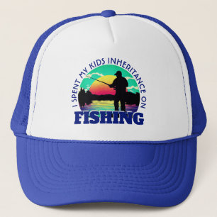 Boné Pesca De Herança Gasto Engraçado