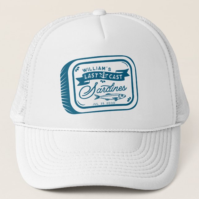Boné Pesca de Sardinha Festa de Despedida de Solteiro V (Frente)