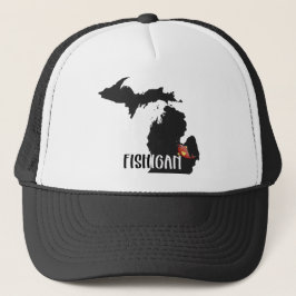 Boné pesca em Michigan