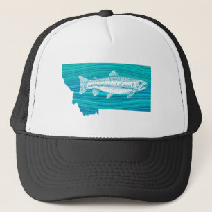 Boné Pesca em Montana Wave