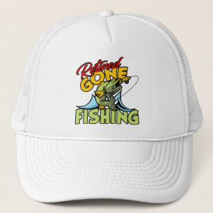 Boné Pesca ida aposentada