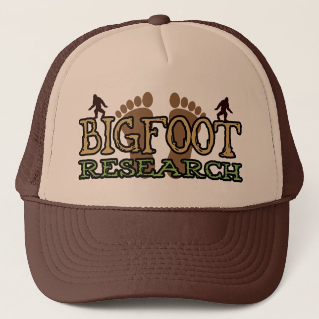 Boné Pesquisa de Bigfoot (Frente)