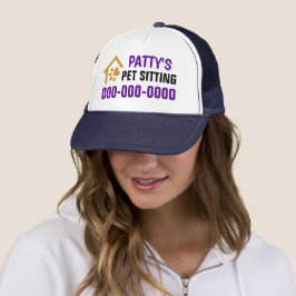 Boné Pet Sitting Trucker Hat