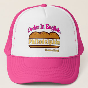 Boné Philly Cheese Steak Order Em Inglês