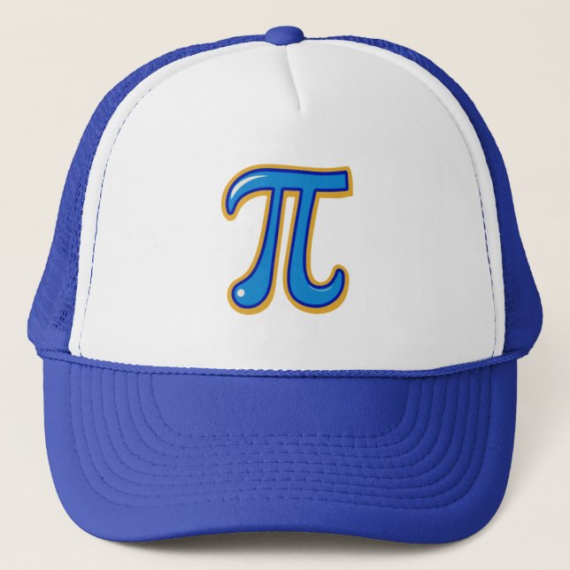 Boné Pi Power Trucker Hat para Amantes de Matemática (Frente)