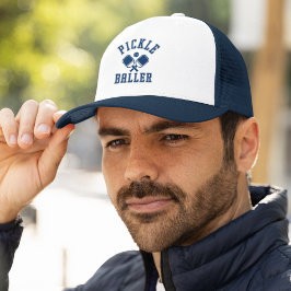 Boné Pickle Baller Funny Pickleball