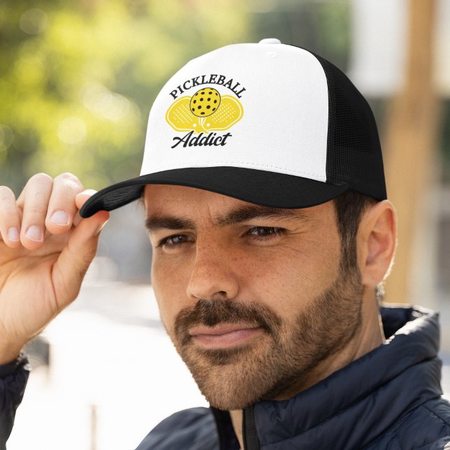 Boné "Pickleball Addict – Funny Pickeball (Criador carregado)