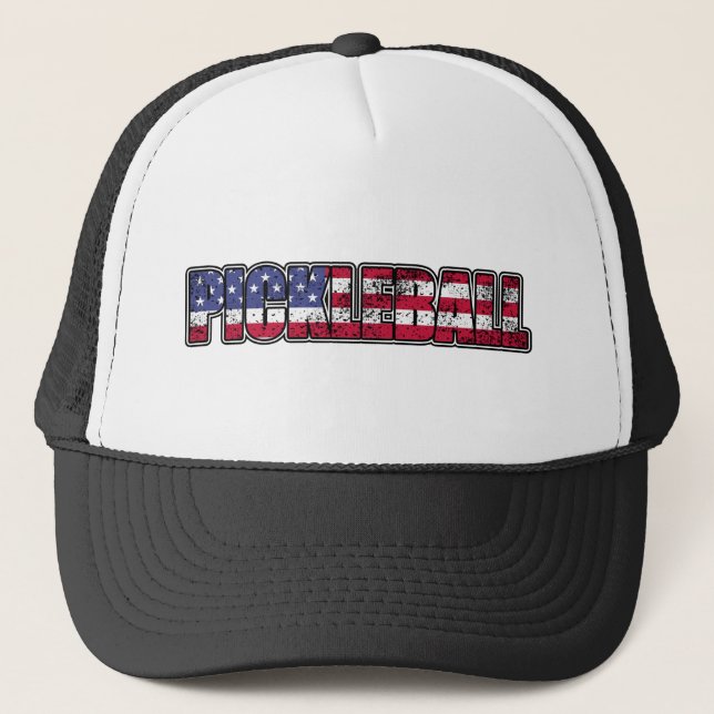 Boné Pickleball American Flag (Frente)