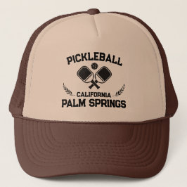 Boné Pickleball Palm Primaveras Califórnia EUA Personal