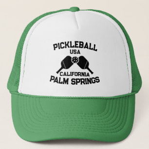 Boné Pickleball Palm Primaveras California EUA Personal