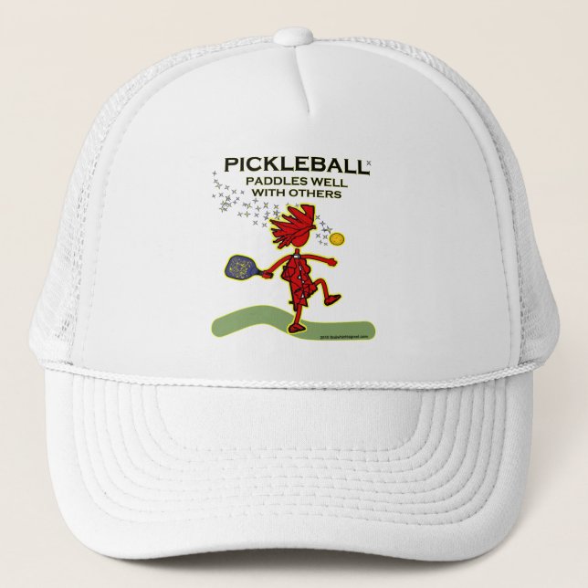 Boné Pickleball rema bem com outro (Frente)