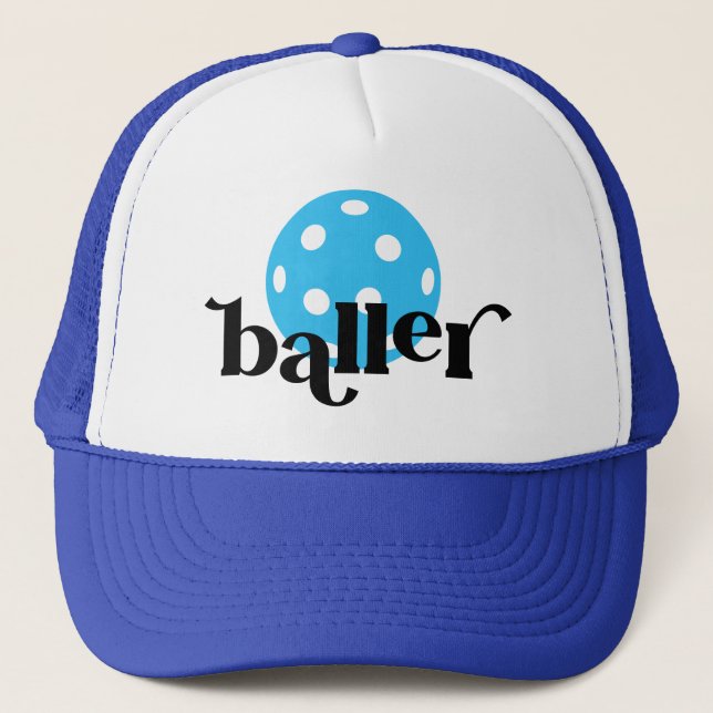 Boné Picles Baller Funny Blue (Frente)