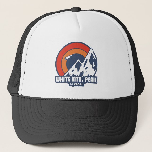 Boné Pico White Mountain Califórnia Sun Eagle (Frente)
