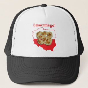Boné Pierogi Smacznego Mapa Polonês