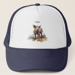 Boné Piglet Reproduzido, personalizado