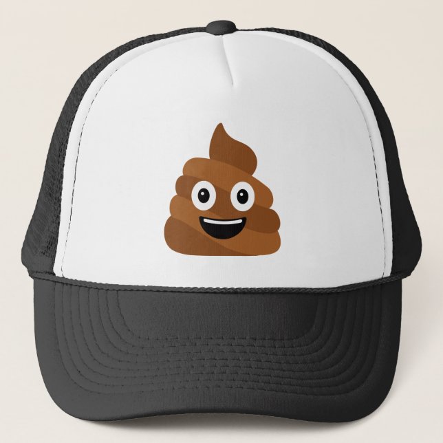 Boné Pilha de Poo Emoji (Frente)