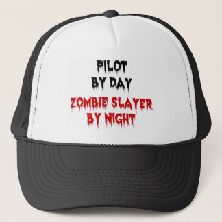 Boné Piloto do Dia Zombie Slayer by Night