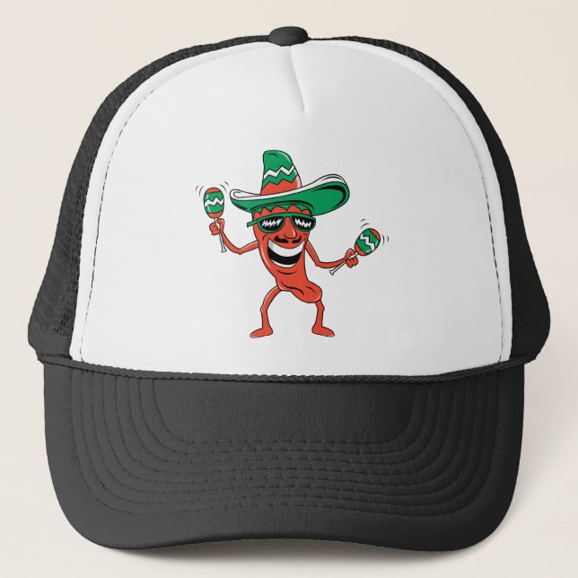 Boné Pimenta de pimentão da dança (Frente)