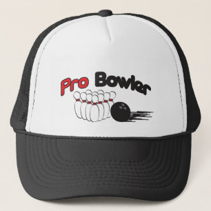 Boné Pin e Bola de Boliches Pro Bowler