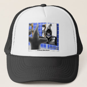 Boné Pincel de Cachorro W/Morte Camisetas Engraçadas