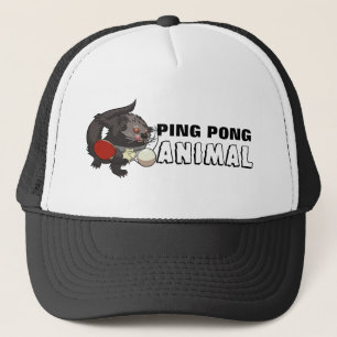 Boné Ping Pong Animal Binturong Mesa Cartografia
