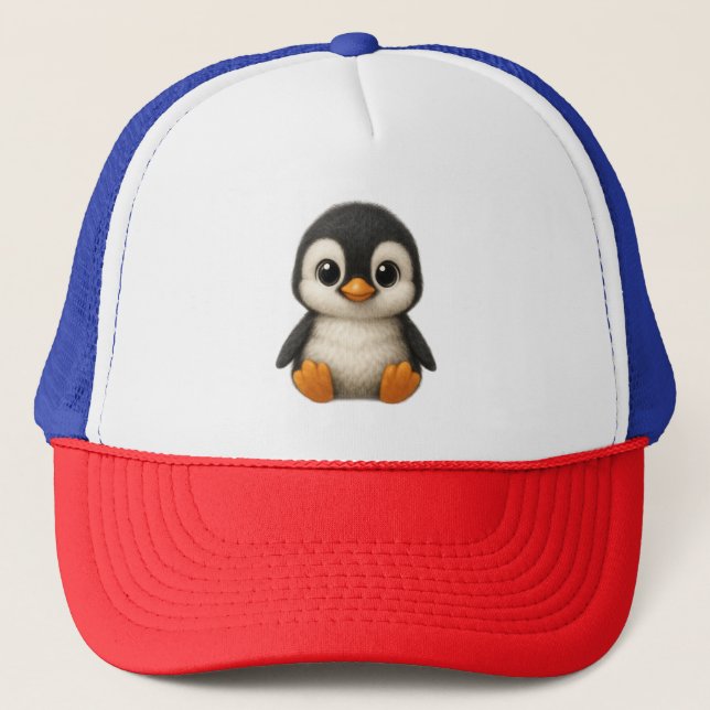 Boné Pinguim, Animal, Pássaro (Frente)