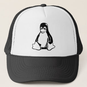 Boné Pinguim de Tux - (Linux, Open Source, Copyleft,