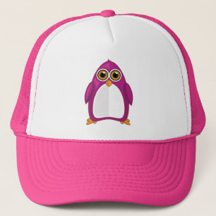 Boné Pinguim violeta