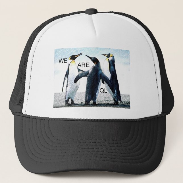 Boné pinguins (Frente)