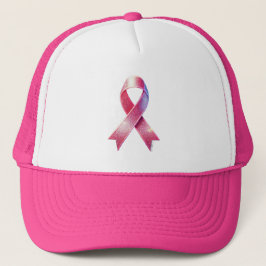 Boné Pink Ribbon Breast Cancer Cap.