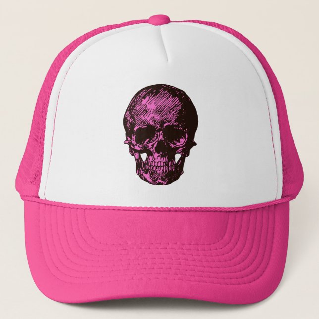Boné Pink Skull (Frente)