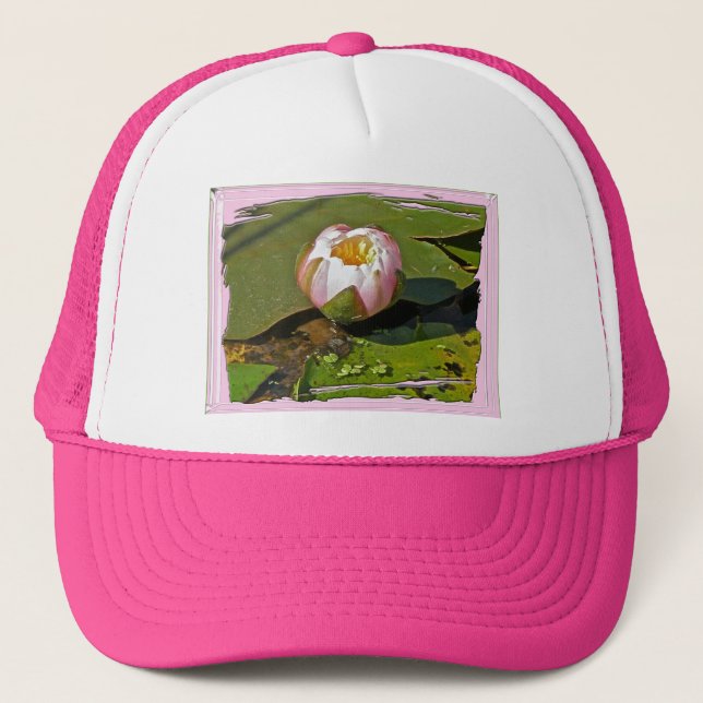 Boné Pink Water Lily Bud Hat (Frente)