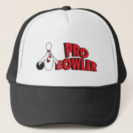 Boné Pino da Boliche Pro Bowler