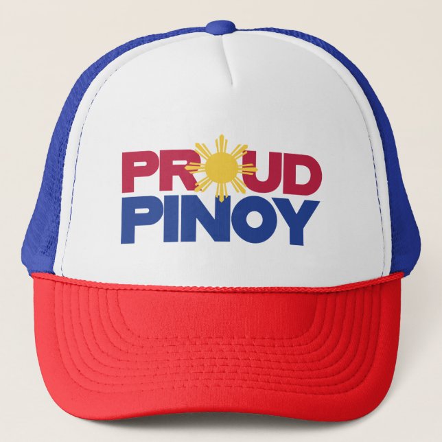 Boné PinoyDesigns "Orgulho de Pinoy" (Frente)
