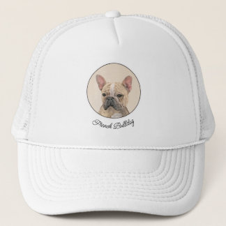 Boné Pintura de Bulldog Francês (Sable) - Original Fofo