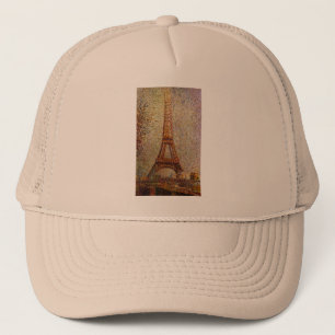 Boné Pintura de Georges Seurat: A torre Eiffel (1889)
