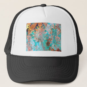 Boné Pintura Floral