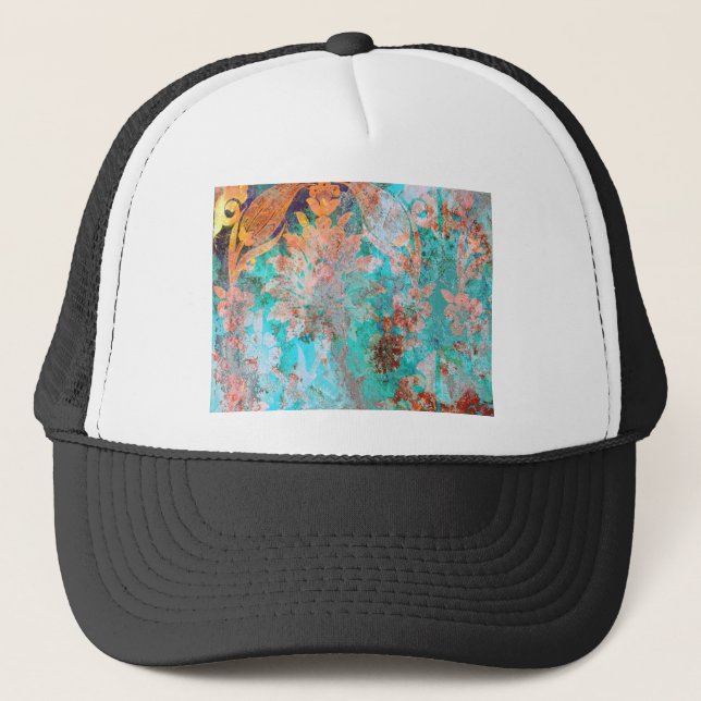 Boné Pintura Floral (Frente)
