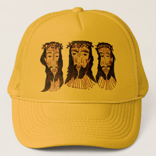 Boné Pintura popular de Jesus Cristo Thorn Crown